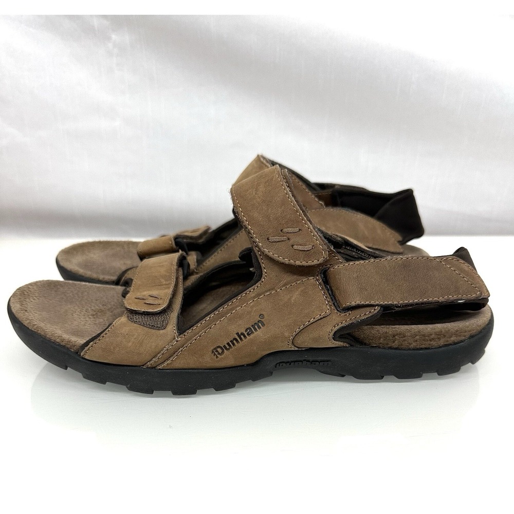Dunham Fisherman Sandals Shoes Mens 11D Leather Outdoor Hiking Gorpcore Comfort